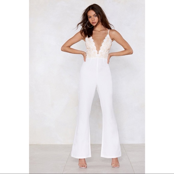 Nasty Gal Pants - Nasty Gal Studio Talithia Embroidered Jumpsuit Nasty Gal Pants - Nasty Gal Studio Talithia Embroidered Jumpsuit